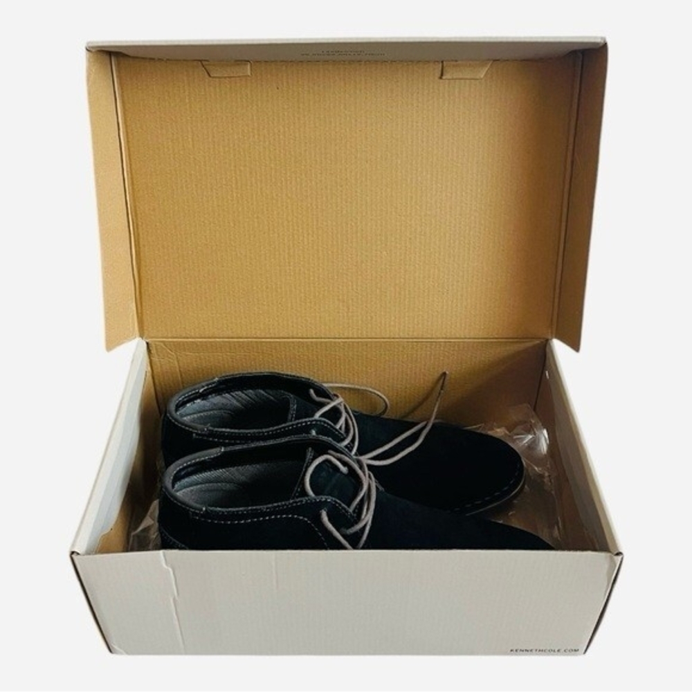 Kenneth Cole Reaction Desert Wind Black Suede Chukka Boots Men’s US 11 - Picture 11 of 13